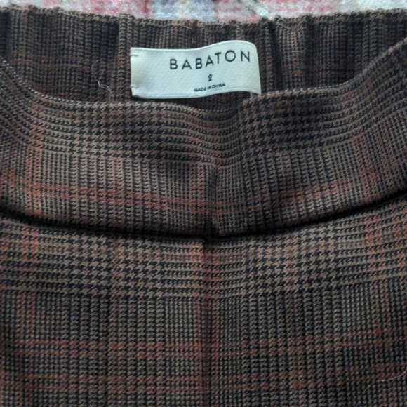 Aritzia Babaton Conan plaid pants - Picture 3 of 5